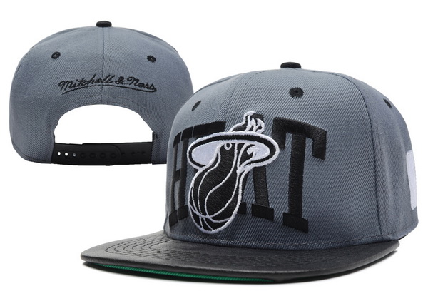 NBA Miami Heat MN Snapback Hat #108